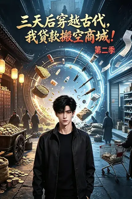 《三天后穿越古代,我贷款搬空商城!第二季》封面