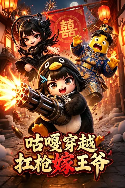 《咕嘎穿越扛枪嫁王爷》封面