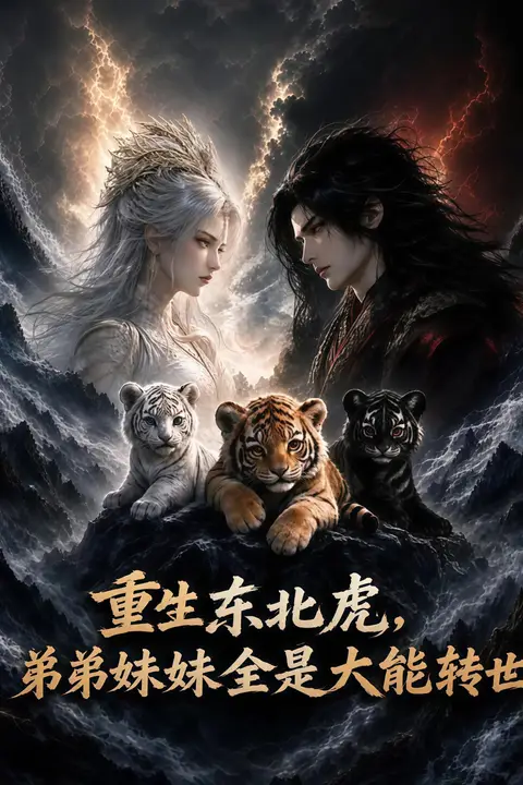 《重生东北虎，弟弟妹妹全是大能转世》封面