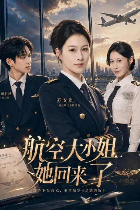 《航空大小姐她回来了》封面