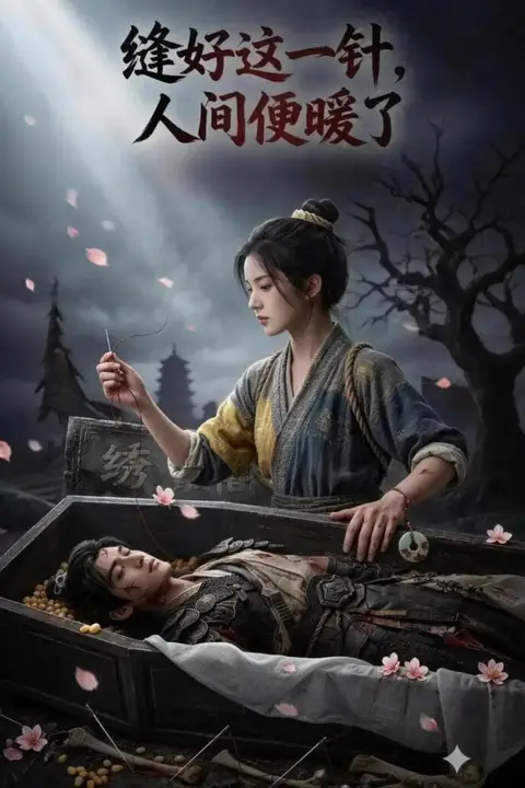 《缝好这一针,人间便暖了》封面