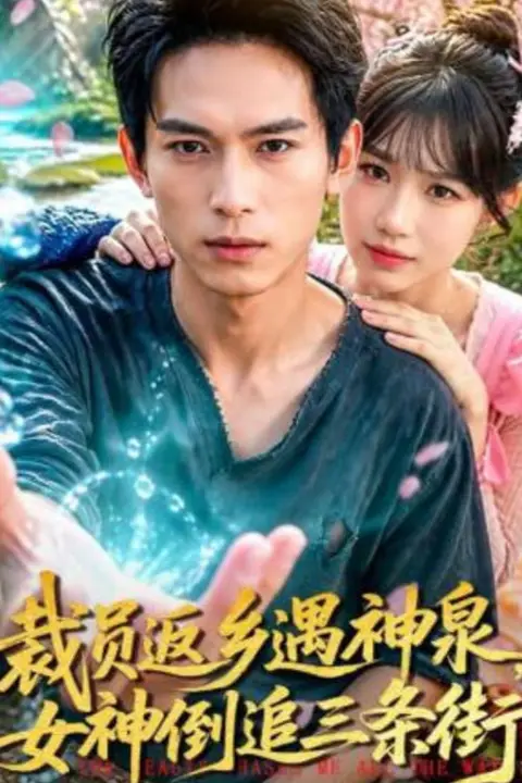 《裁员返乡遇神泉,女神倒追三条街》封面
