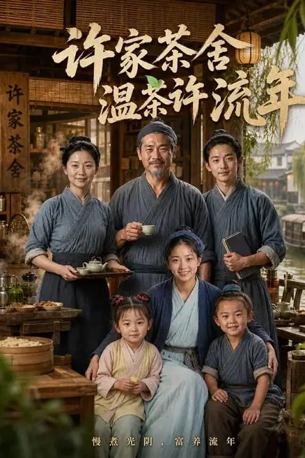 《许家茶舍,温茶许流年》封面