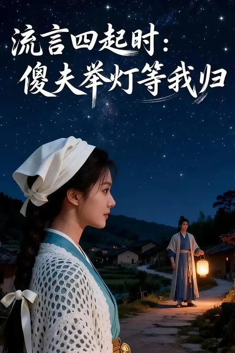 《流言四起时:傻夫举灯等我归》封面