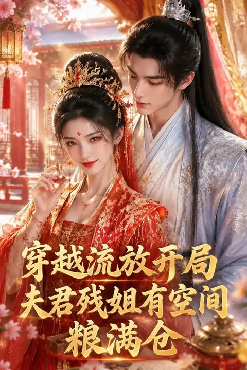 《穿越流放开局夫君残姐有空间粮满仓》封面
