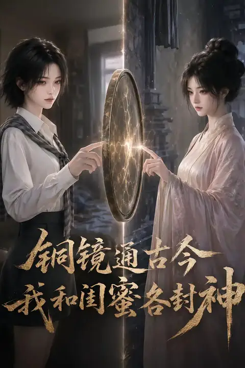 《铜镜通古今,我和闺蜜各封神》封面