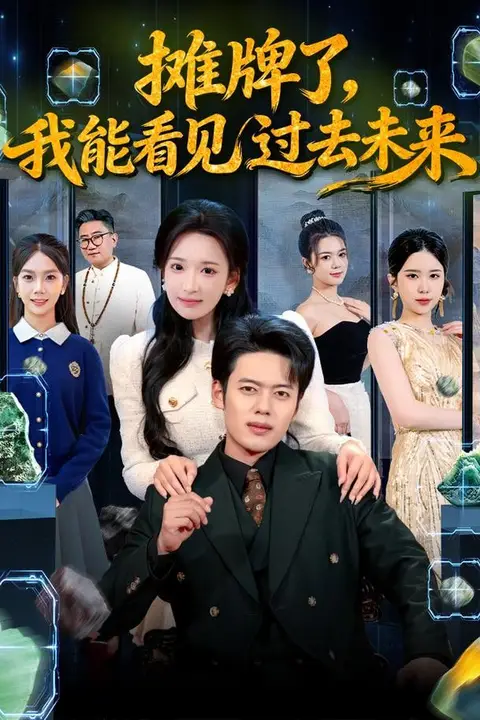 《摊牌了，我能看见过去未来》封面