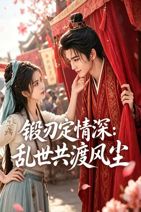 《锻刃定情深:乱世共度风尘》封面