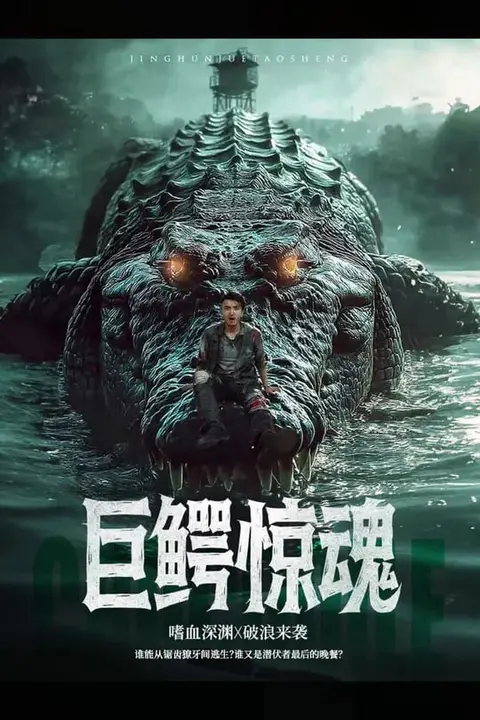 《巨鳄惊魂》封面