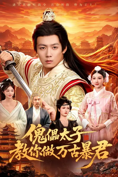 《傀儡太子教你做万古暴君》封面