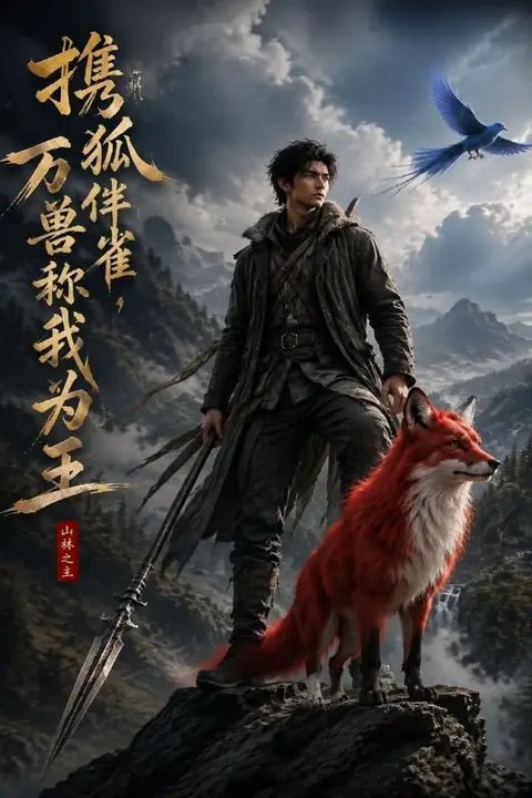 《携狐伴雀，万兽称我为王》封面