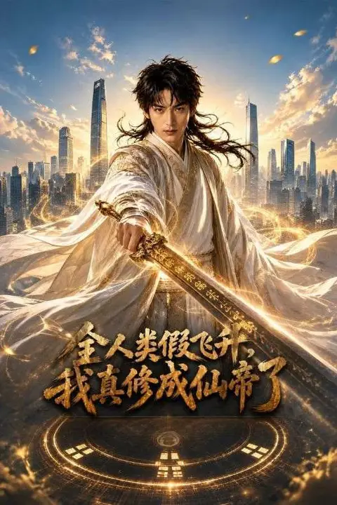 《全人类假飞升，我真修成仙帝了》封面