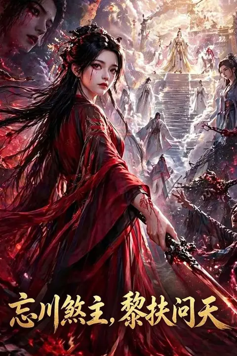 《忘川煞主,黎扶问天》封面