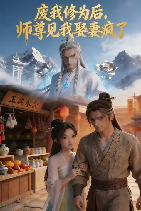 《废我修为后,师尊见我娶妻疯了》封面