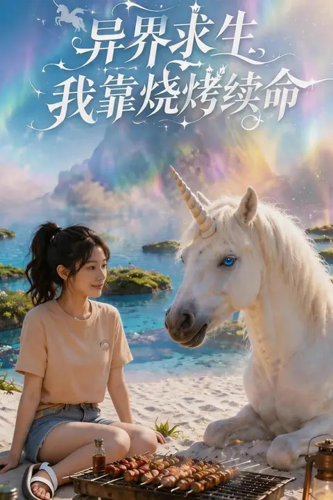 《异界求生,我靠烧烤续命》封面