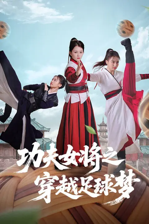 《功夫女将之穿越足球梦》封面