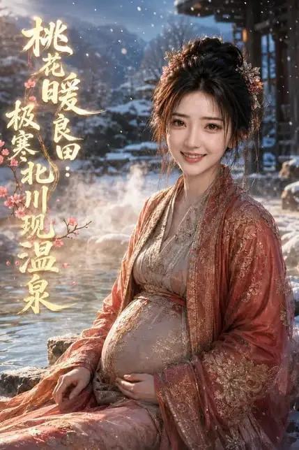 《桃花暖良田:极寒北川现温泉》封面