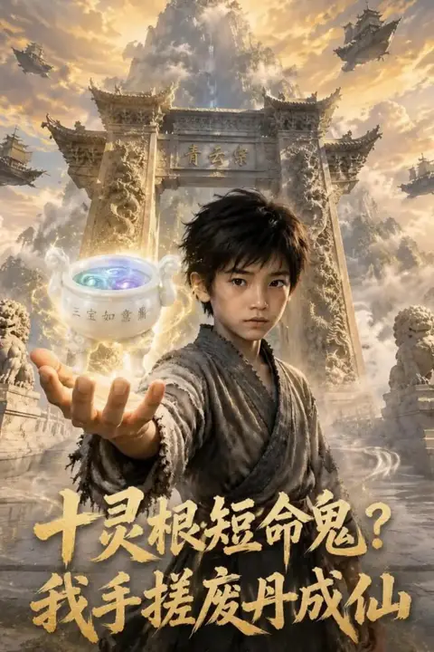 《十灵根短命鬼_我手搓废丹成仙》封面