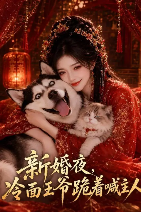 《新婚夜,冷面王爷跪着喊主人》封面