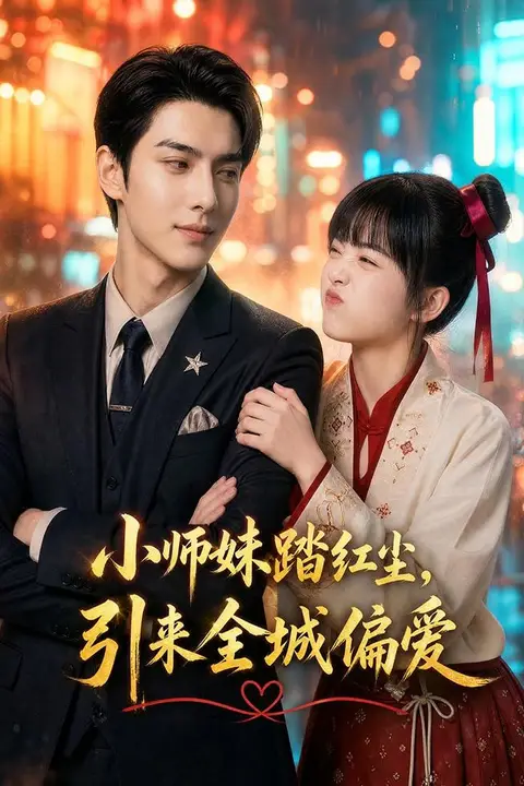 《小师妹踏红尘，引来全城偏爱》封面
