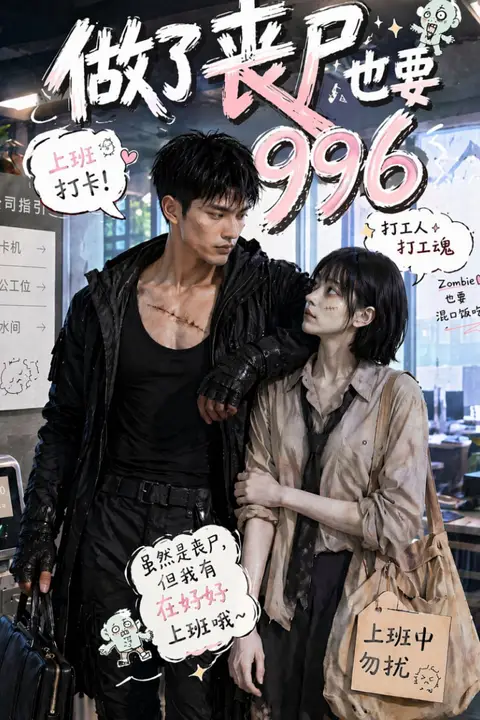 《做了丧尸也要 996》封面
