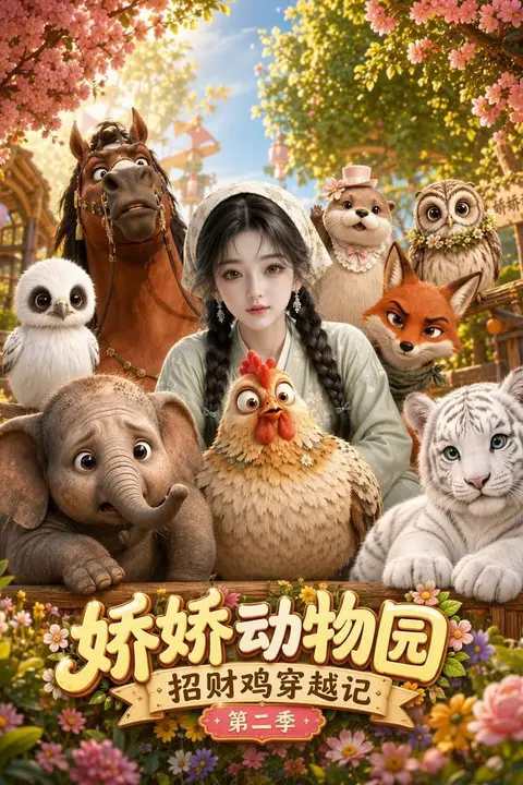 《娇娇动物园招财鸡穿越记第二季》封面