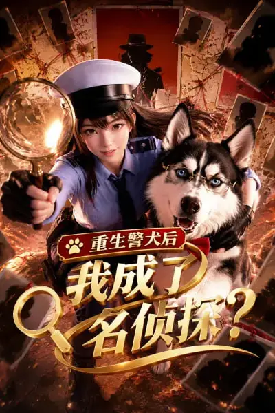 《重生警犬后，我成了名侦探？》封面