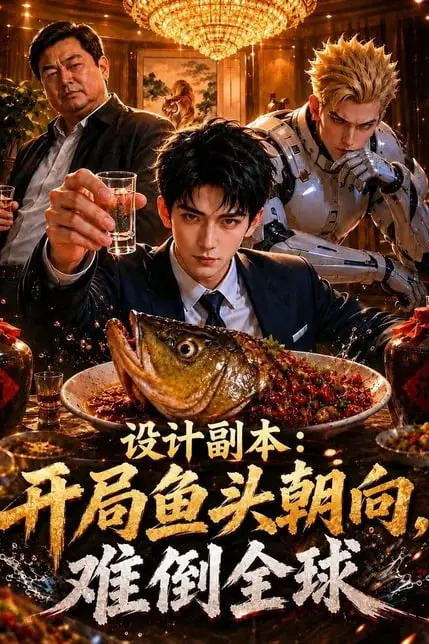 《设计副本:开局鱼头朝向,难倒全球》封面