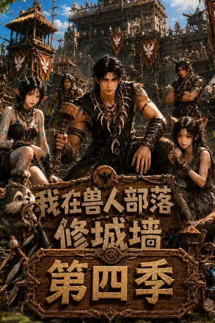 《我在兽人部落，修城墙第四季》封面