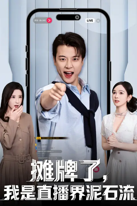 《摊牌了，我是直播界泥石流》封面