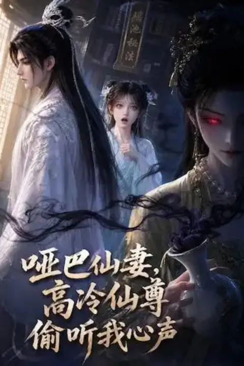 《哑巴仙妻，高冷仙尊偷听我心声》封面