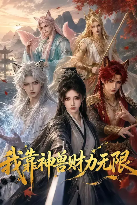 《我靠神兽财力无限》封面