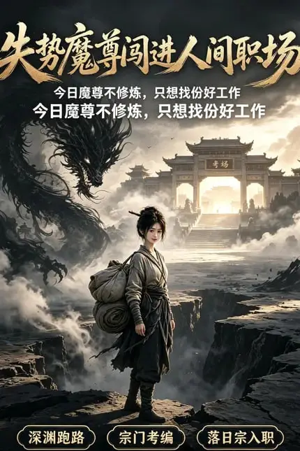 《失势魔尊闯进人间职场》封面