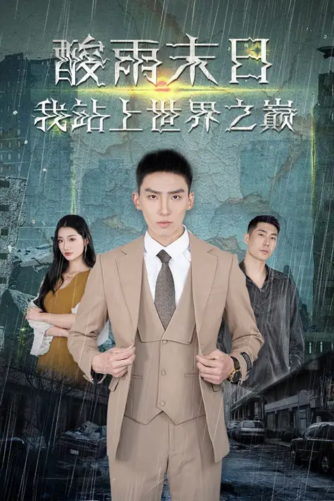 《酸雨末日我站在世界之巅》封面
