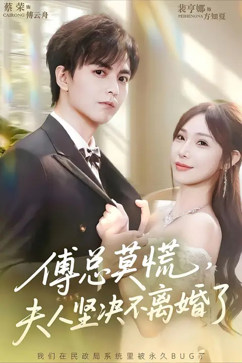 《傅总莫慌夫人坚决不离婚了》封面