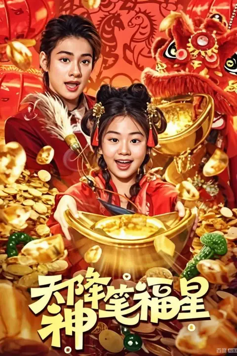 《天降神笔福星》封面