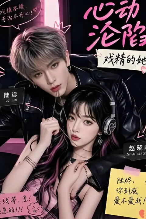 《心动沦陷戏精的她》封面