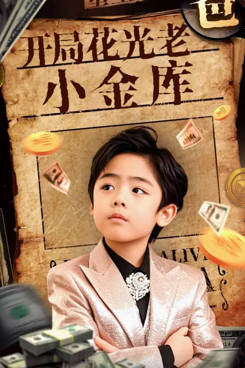 《重生八岁,开局花光老爸小金库》封面