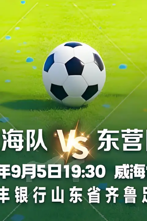 《2026山东省齐鲁足球超级联赛第14轮全场回放:威海文旅集团队vs东营队》封面