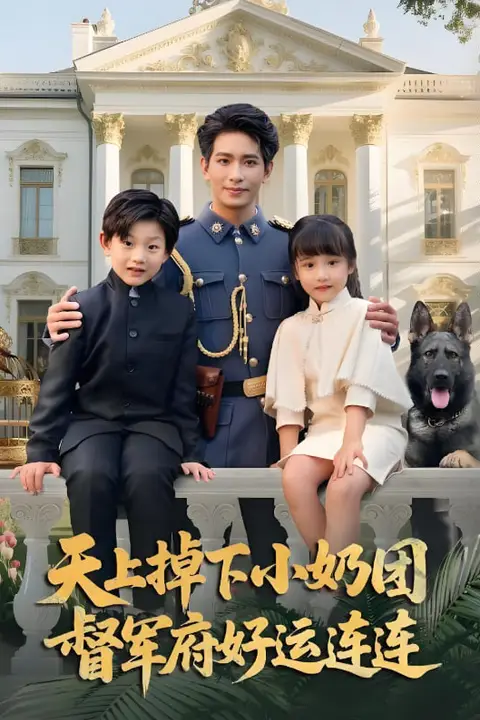 《天上掉下小奶团督军府好运连连》封面
