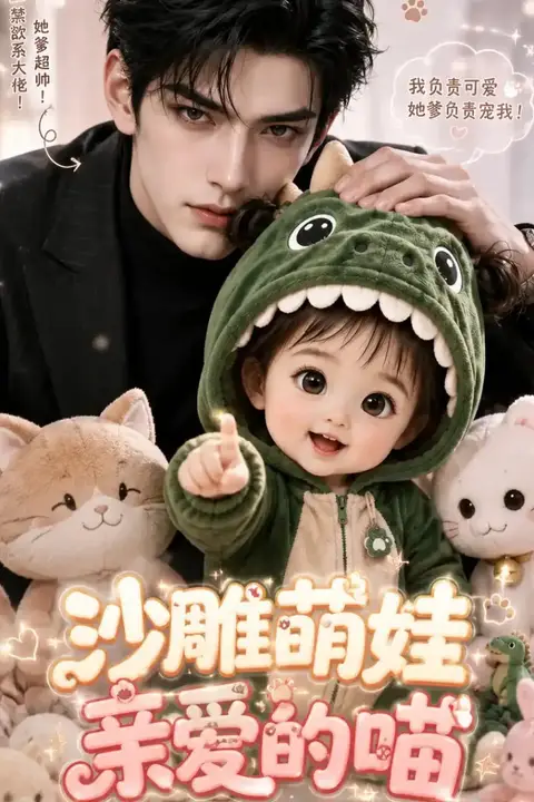 《沙雕萌娃亲爱的,喵》封面