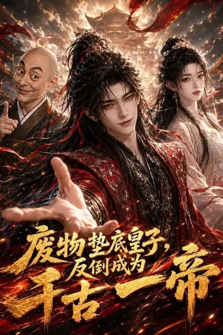 《废物垫底皇子，反倒成为千古一帝》封面