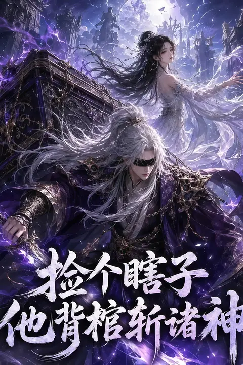 《捡个瞎子他背棺斩诸神》封面
