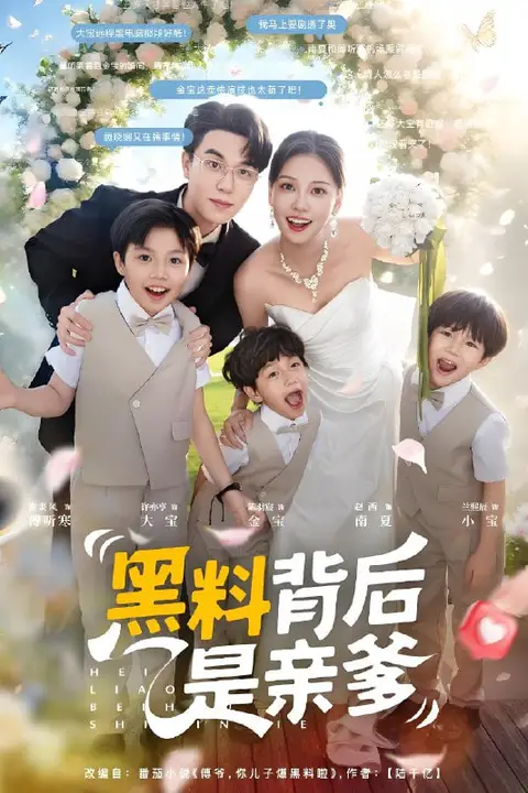 《黑料背后是亲爹》封面