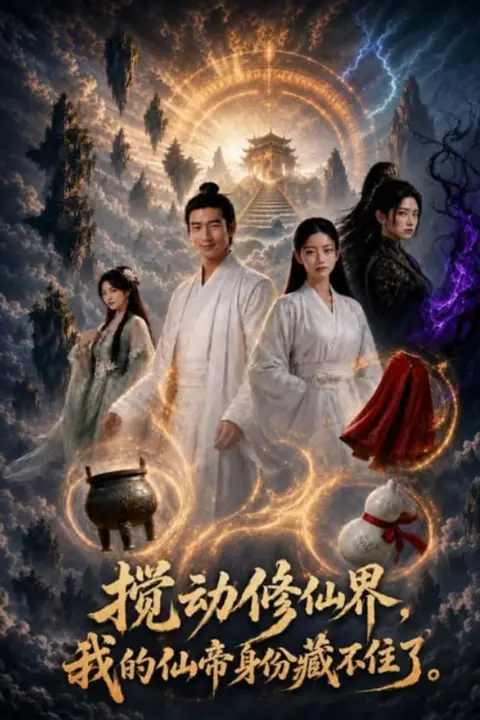 《搅动修仙界,我的仙帝身份藏不住了》封面