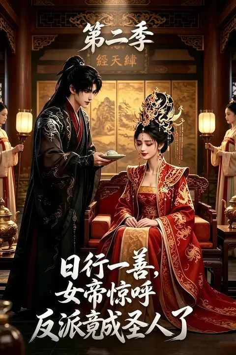 《日行一善,女帝惊呼反派竟成圣人了第二季》封面