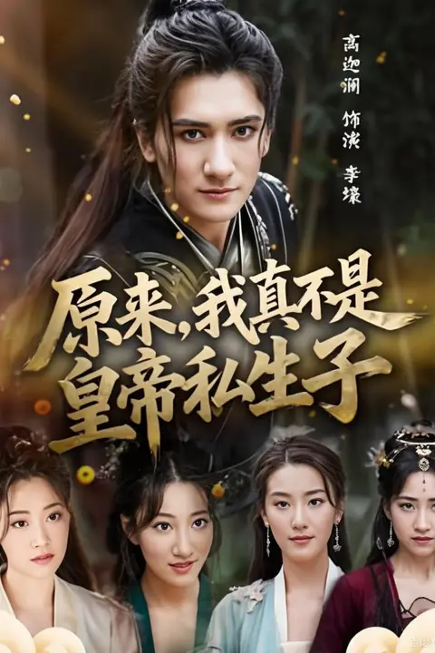《原来,我真不是皇帝私生子》封面