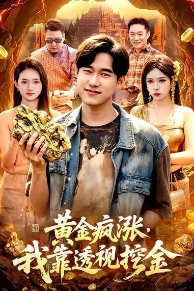 《黄金疯涨,我靠透视挖金》封面