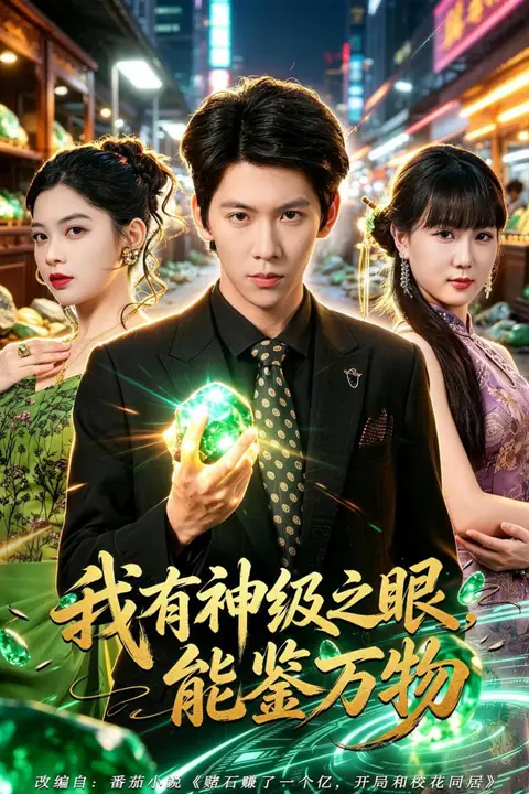 《我有神级之眼,能鉴万物》封面