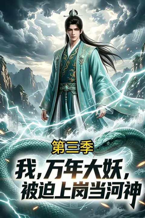 《我,万年大妖,被迫上岗当河神第三季》封面